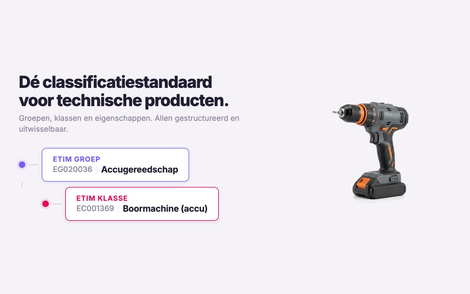 ETIM klassen overzicht