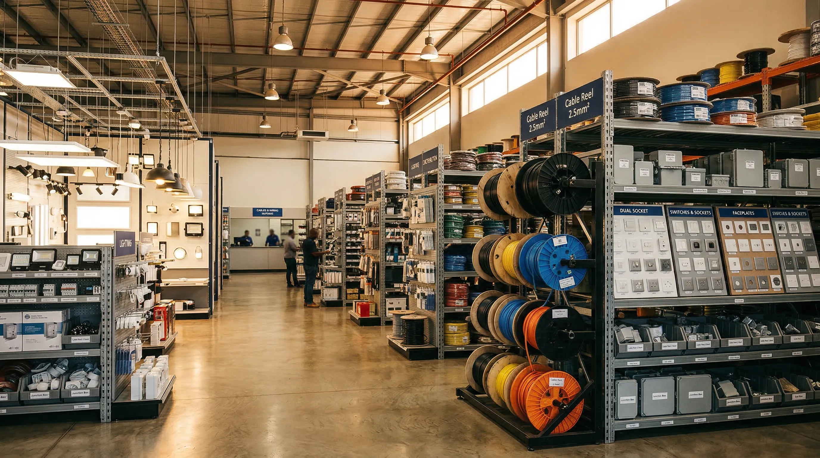 Elektrotechnische groothandels