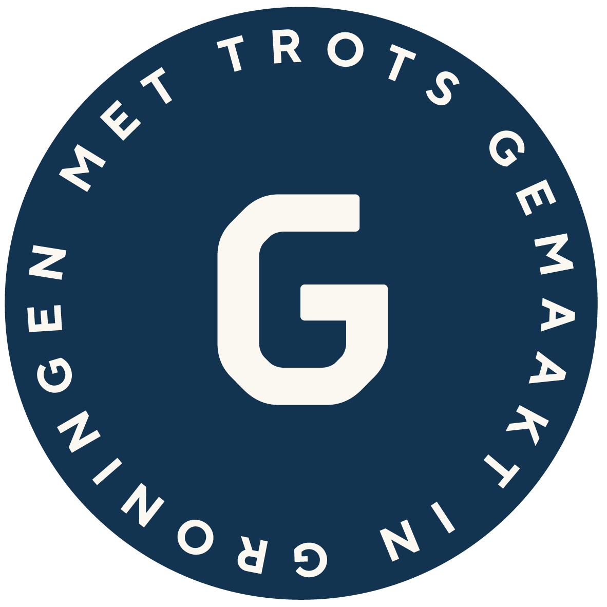 Met trots gemaakt in Groningen